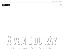 Tablet Screenshot of monroedesign.se